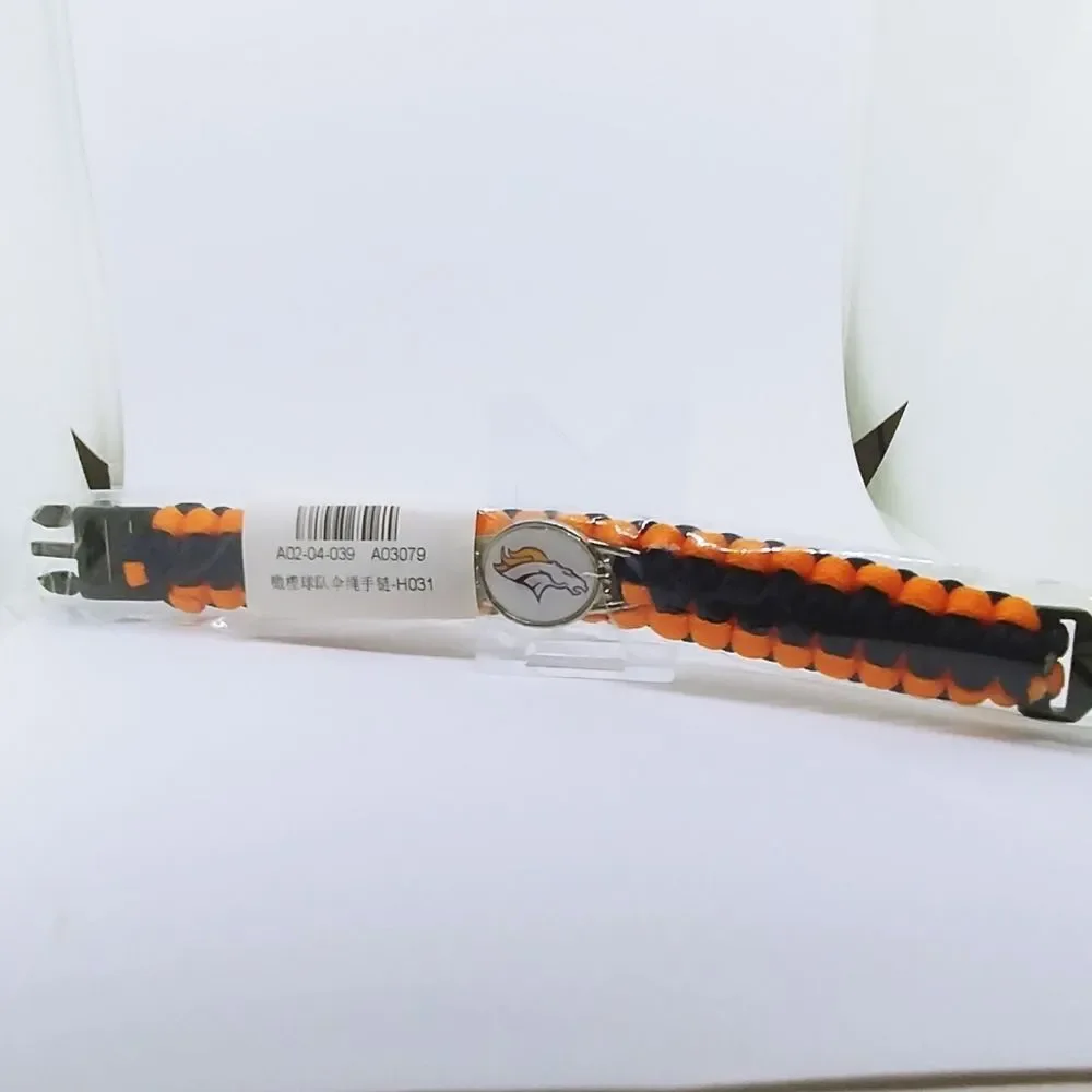 Denver Broncos NFL Football Wristband